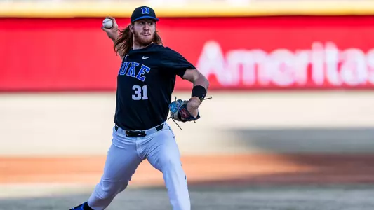 Cooper Stinson pitching