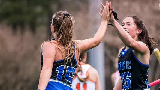 HIgh five, Duke field hockey