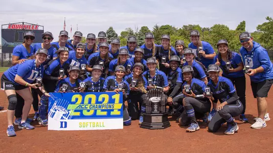 Duke softball ACC Champions