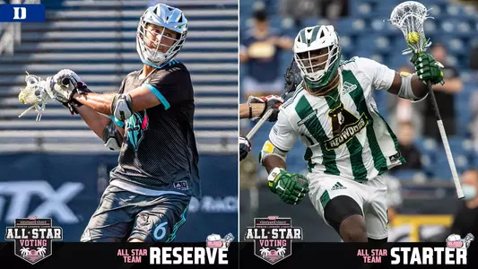 Will Haus and Myles Jones as PLL All-Stars