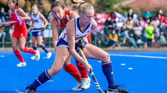 Leah Crouse plays in the Junior Pan American Championship against Chile