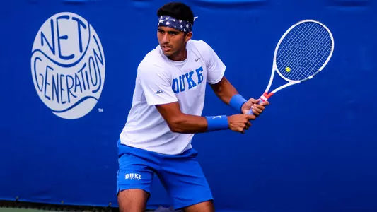 Faris Khan claimed the singles title in the B Draw of the Duke Bonk Invitational
