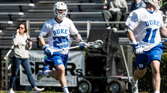 Duke Men's Lacrosse takes on Furman University at Koskinen Stadium in Durham, NC.- March 1, 2020