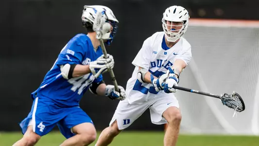 Duke Men's Lacrosse takes on Air Force in the season opener at Koskinen Stadium in Durham, NC - February 1, 2020