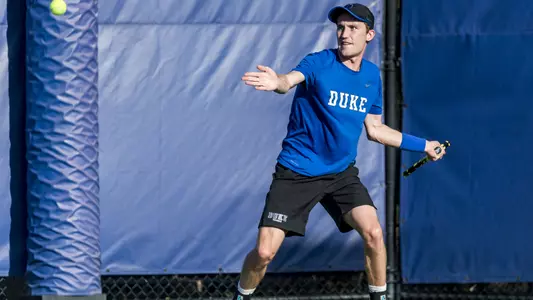 Andrew Dale battles against Virginia