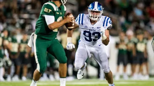 Ben Frye goes after the Charlotte QB