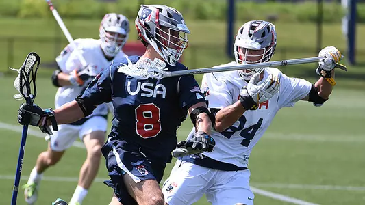 Jake Caputo competes for Team USA