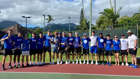 Men's Tennis travels to Hawaii