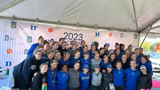 Duke rowing High Point Rowing Festival