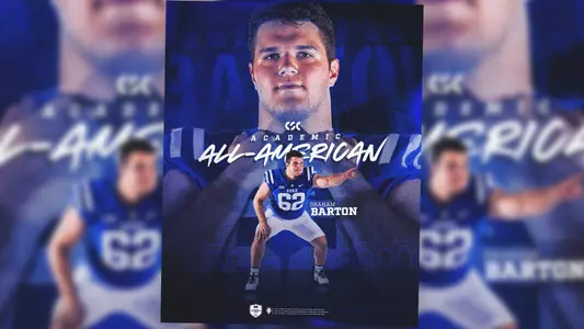 Senior offensive lineman Graham Barton was named to the College Sports Communicators 2023 Academic All-America® Second Team.
