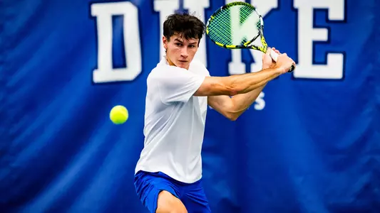Garrett Johns competes against MTSU
