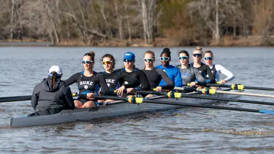 Rowing practice Lake Wheeler Feb. 24