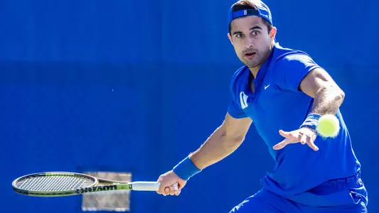 No. 14 Duke men's tennis hosts No. 38 Louisville and No. 52 Notre Dame this weekend for two ACC contests.