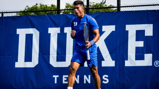 No. 13 Duke opened the NCAA Team Championship with a 4-0 victory over UNC Asheville on Friday afternoon at Ambler Tennis Stadium.