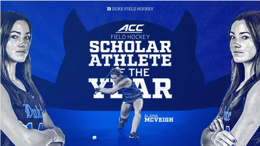 Alaina McVeigh Scholar Athlete of the Year graphic