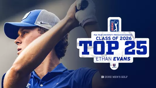 Ethan Evans PGA Tour U top-25 graphic