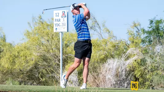 Duke senior golfer William Love at the 2026 NCAA Marana Regional