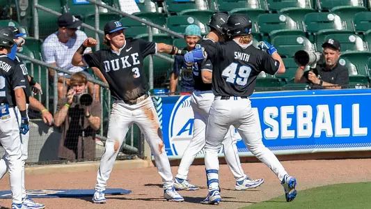 Duke celebrates in first round game of ACC Tournament