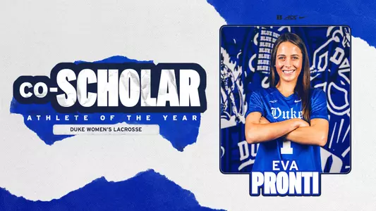 Eva Pronti ACC Women's Lacrosse Scholar Athlete of the Year