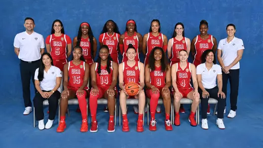 2026 USA Basketball Women's National Team Photo
