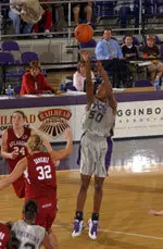 Sandora Irvin is the WBCA National Player of the Month for December.