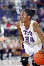 Ashley Davis and TCU are looking to down Cincinnati Sunday.