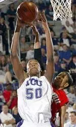 Sandora Irvin dominated Friday night with 26 points, nine rebounds and eight blocks.