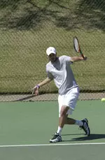Fabrizio Sestini won his match at No. 1 singles.