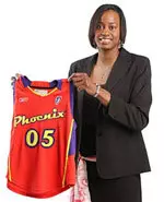 Sandora Irvin was selected third in the WNBA Draft by the Phoenix Mercury.