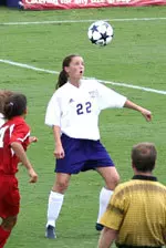 Bjarnveig Birgisdottir recorded a hat trick in the victory.
