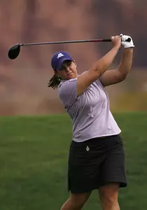 Catherine Matranga in action during second-round play at the 2006 Mountain West Conference Women's Golf Championship.