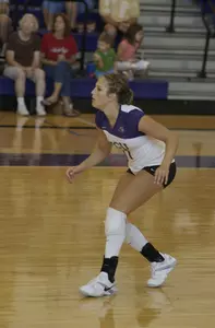 Lauren Otto will get her first taste of MWC volleyball on Saturday.