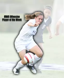 Lizzy Karoly scored two goals and had an assist against UTSA.