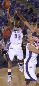 Adrianne Ross is the ninth player in school history to score 1,000 points in her career.