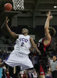 Brent Hackett helped the Horned Frogs get out to a 1-0 start in the MWC on Wednesday.