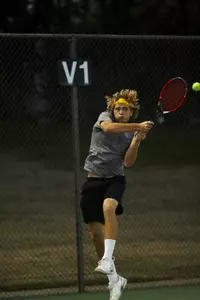 Kriegler Brink won two matches on Sunday to advance to the qualifying draw