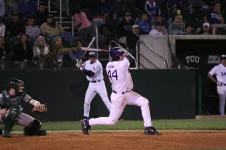 Austin Adams drove in eight runs last week.