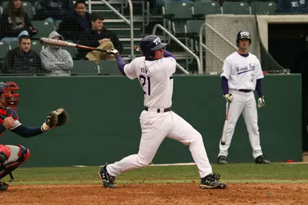 Matt Vern was 3-for-3 at the plate.