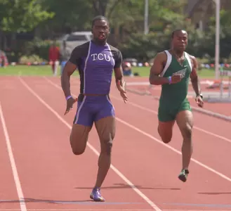 Otis McDaniel will compete in the semifinals of the 200 meters on Sunday.