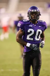Nick Sanders had three interceptions last season for TCU.