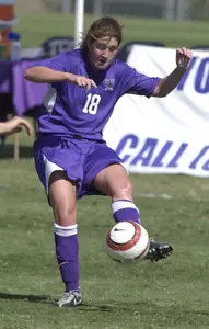 Junior Courtney Johnson collected her first goal of the year Friday.