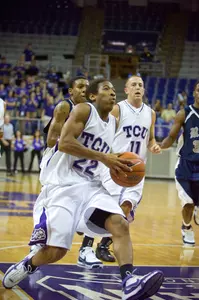 Keion Mitchem finished with 16 points to lead TCU scoring.