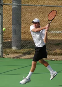 Kriegler Brink is currently undefeated in singles play this season