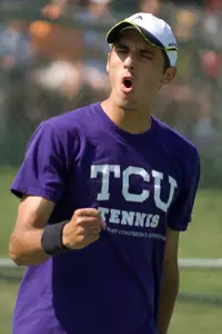 Senior Cosmin Cotet earned a final national singles ranking of No. 30