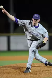 Greg Holle struck out a career-high seven batters.