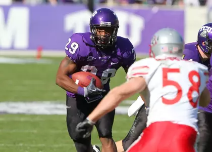 Matthew Tucker placed second on the Horned Frogs last season with 676 yards rushing, the fifth-best total by a freshman in TCU history.