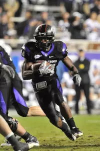 Ed Wesley became the first Horned Frog to rush for 1,000 yards since 2003 when he totaled 1,078 yards as a sophomore last season.
