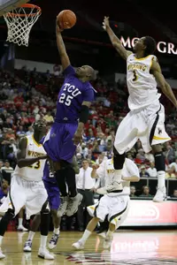 Senior guard Greg Hill