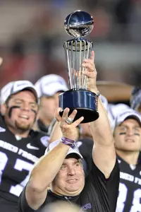 Gary Patterson led TCU to an undefeated season and Rose Bowl championship.