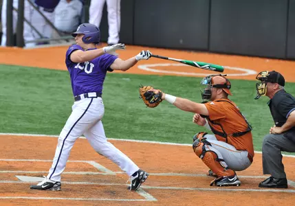 Josh Elander hit his third home run of the season.